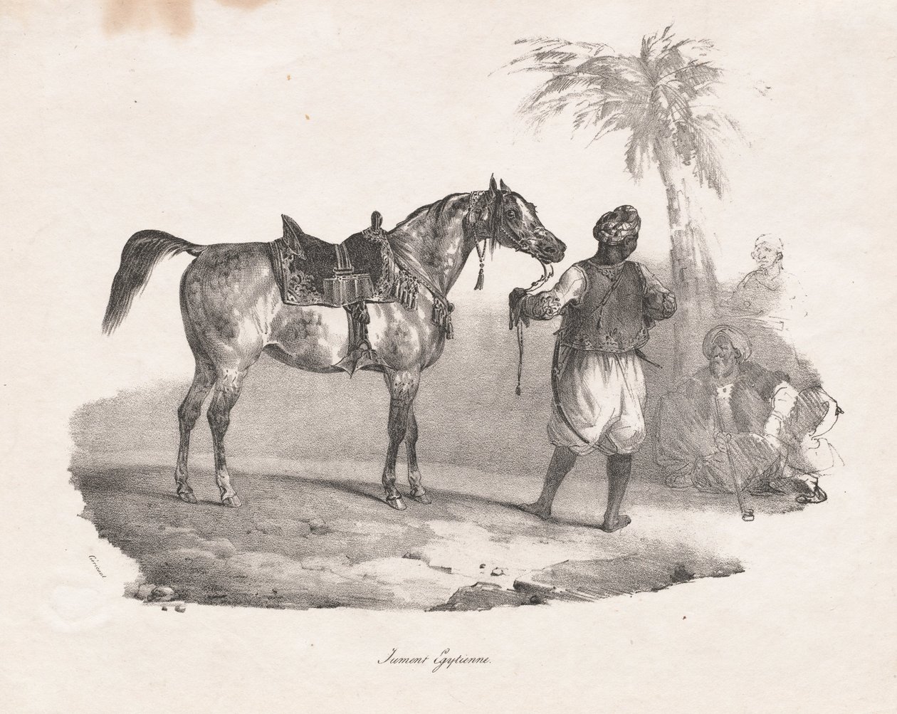 Egyptian Mare by Theodore Gericault