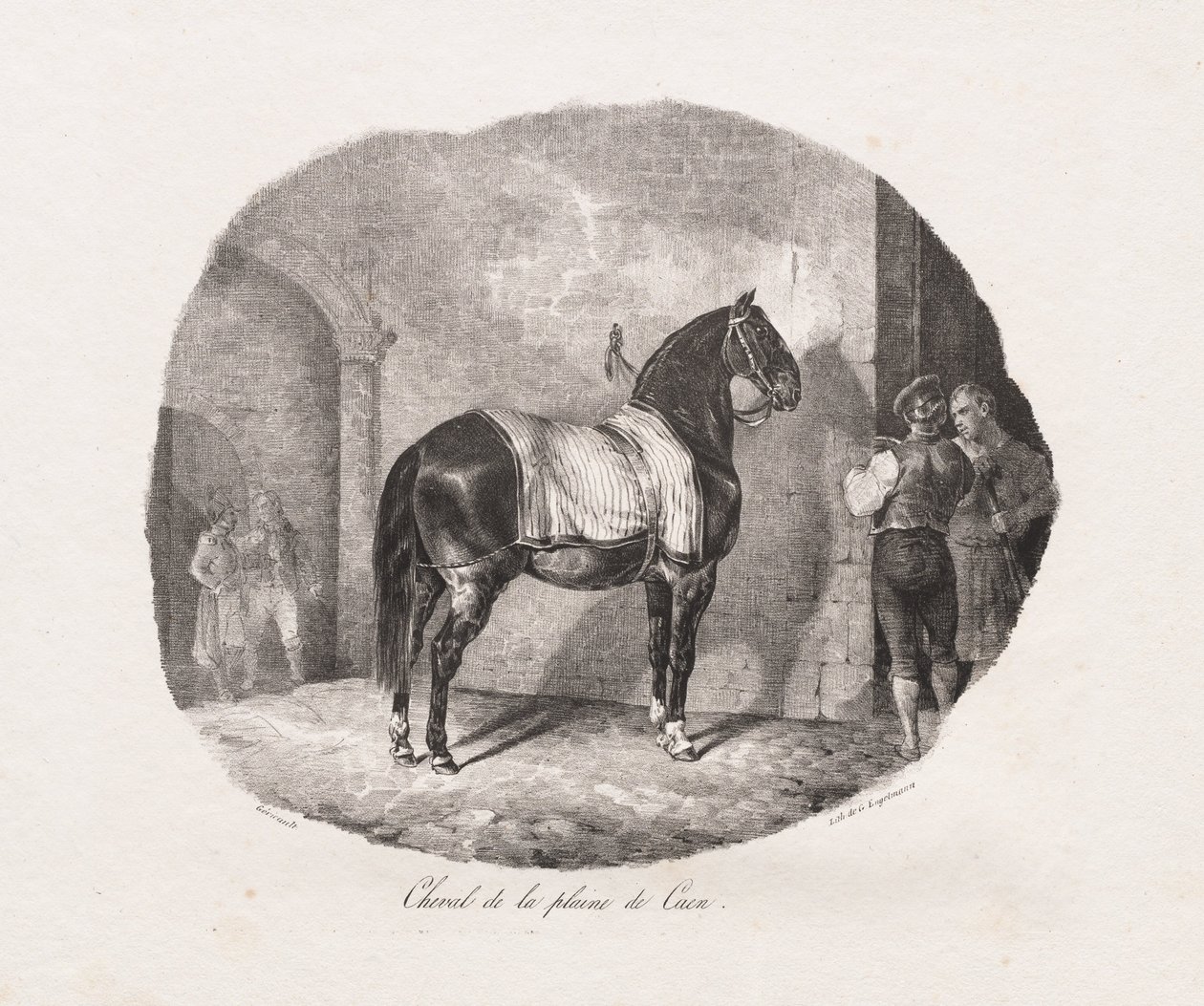 Horse from the Caen Plain by Theodore Gericault