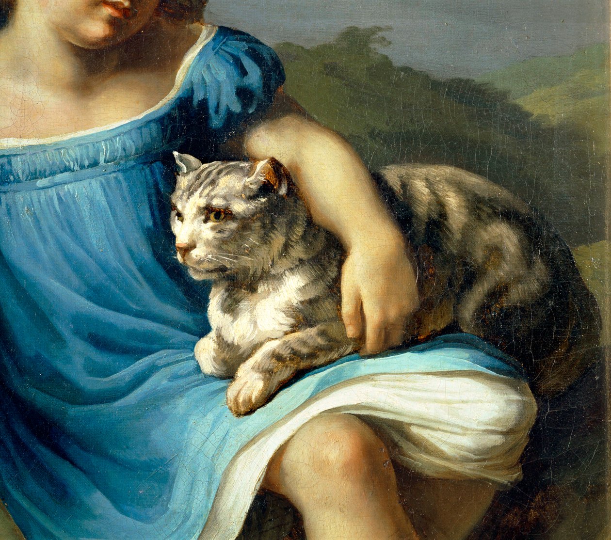 Louise Vernet as child by Theodore Gericault