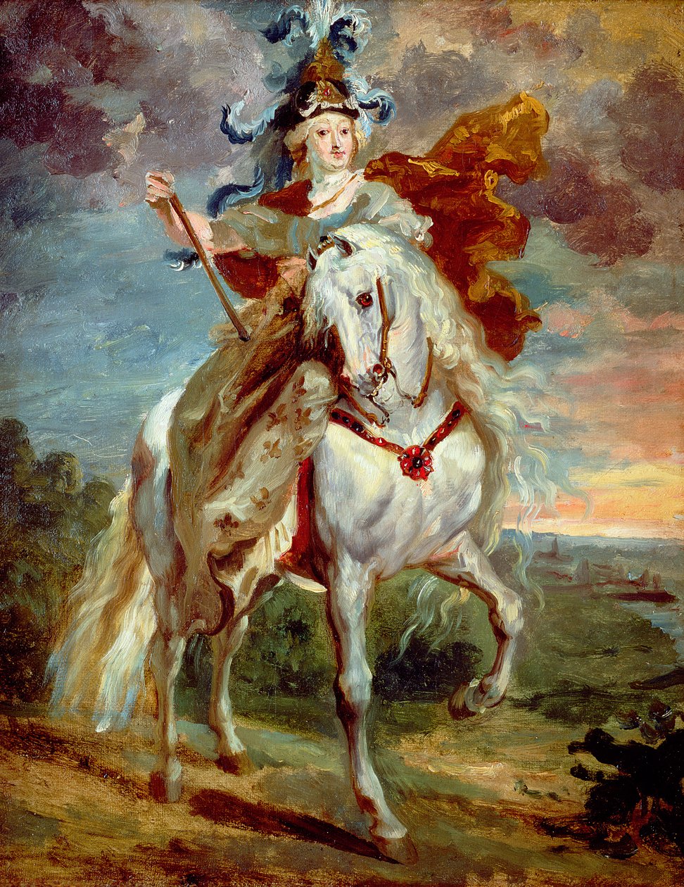 Marie de Medicis at Pont-de-Ce by Theodore Gericault