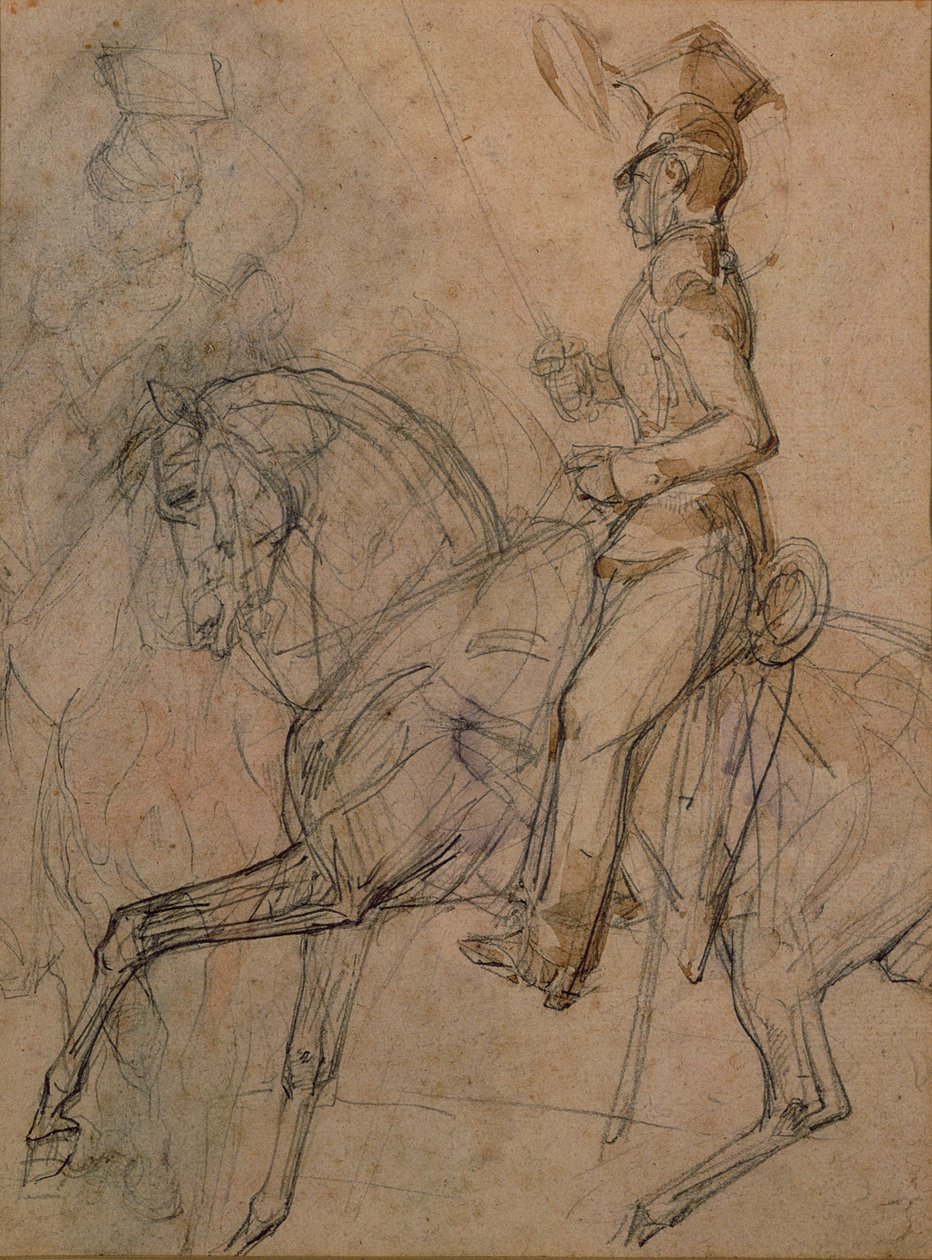 Officer of the Polish Lancers by Theodore Gericault