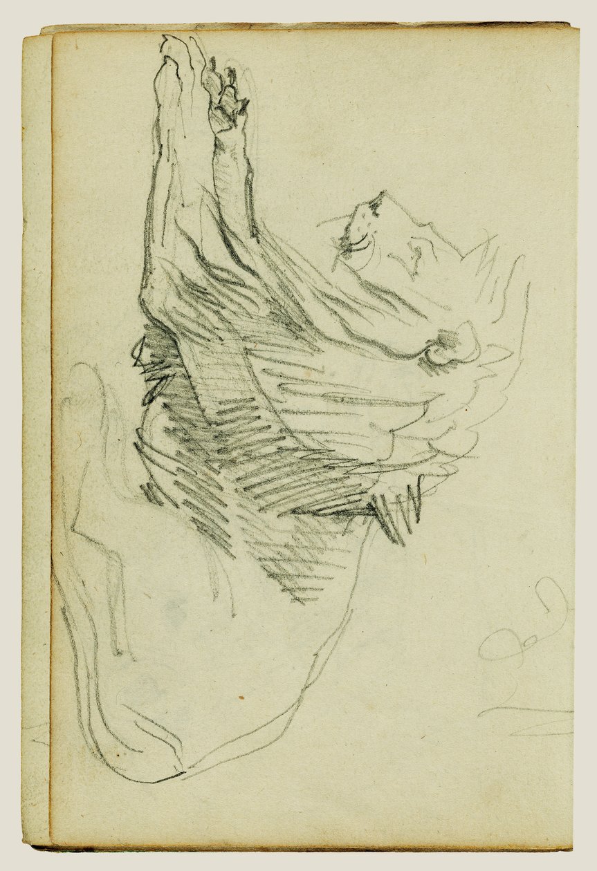 Seated Lion by Theodore Gericault