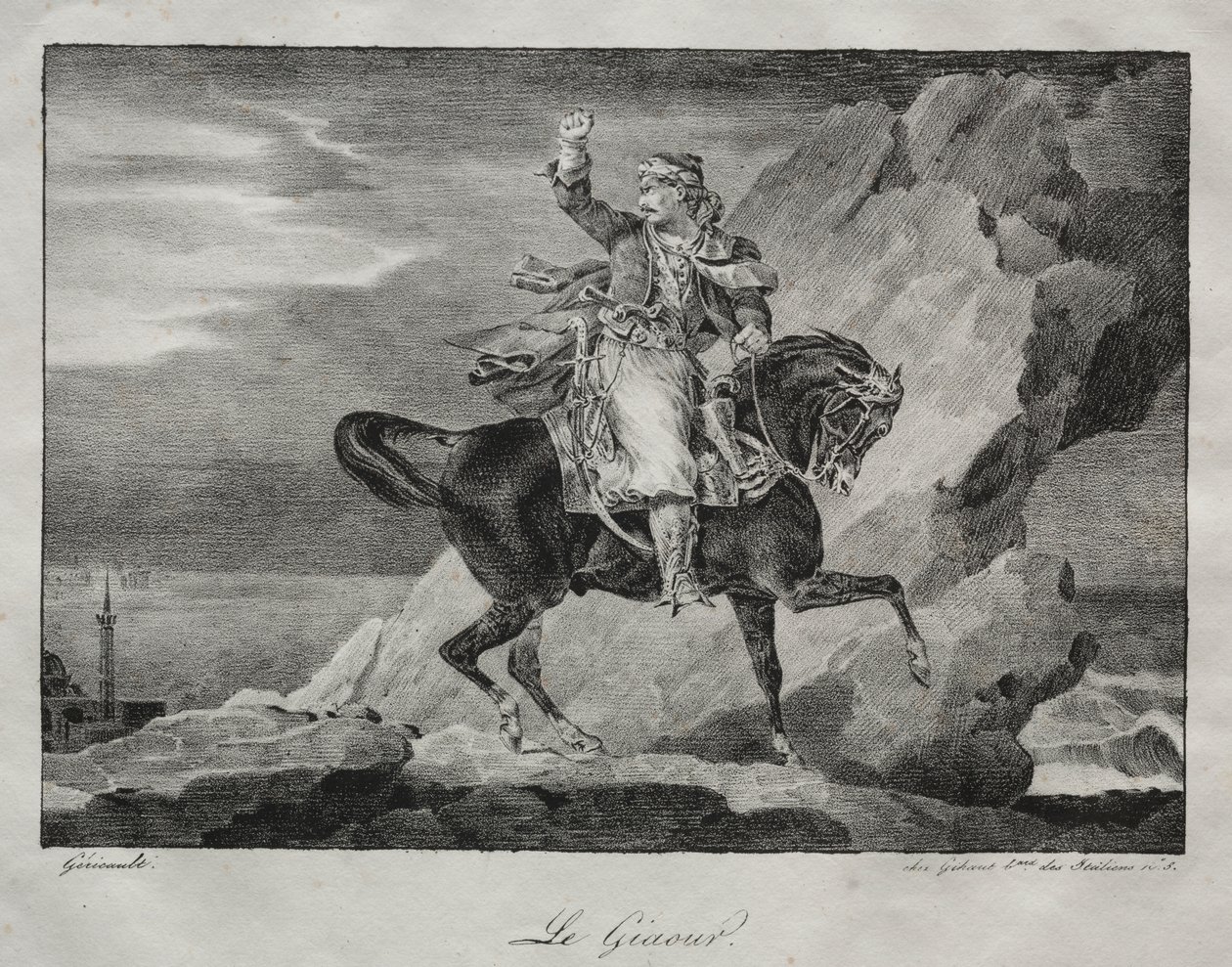 The Giaour by Theodore Gericault