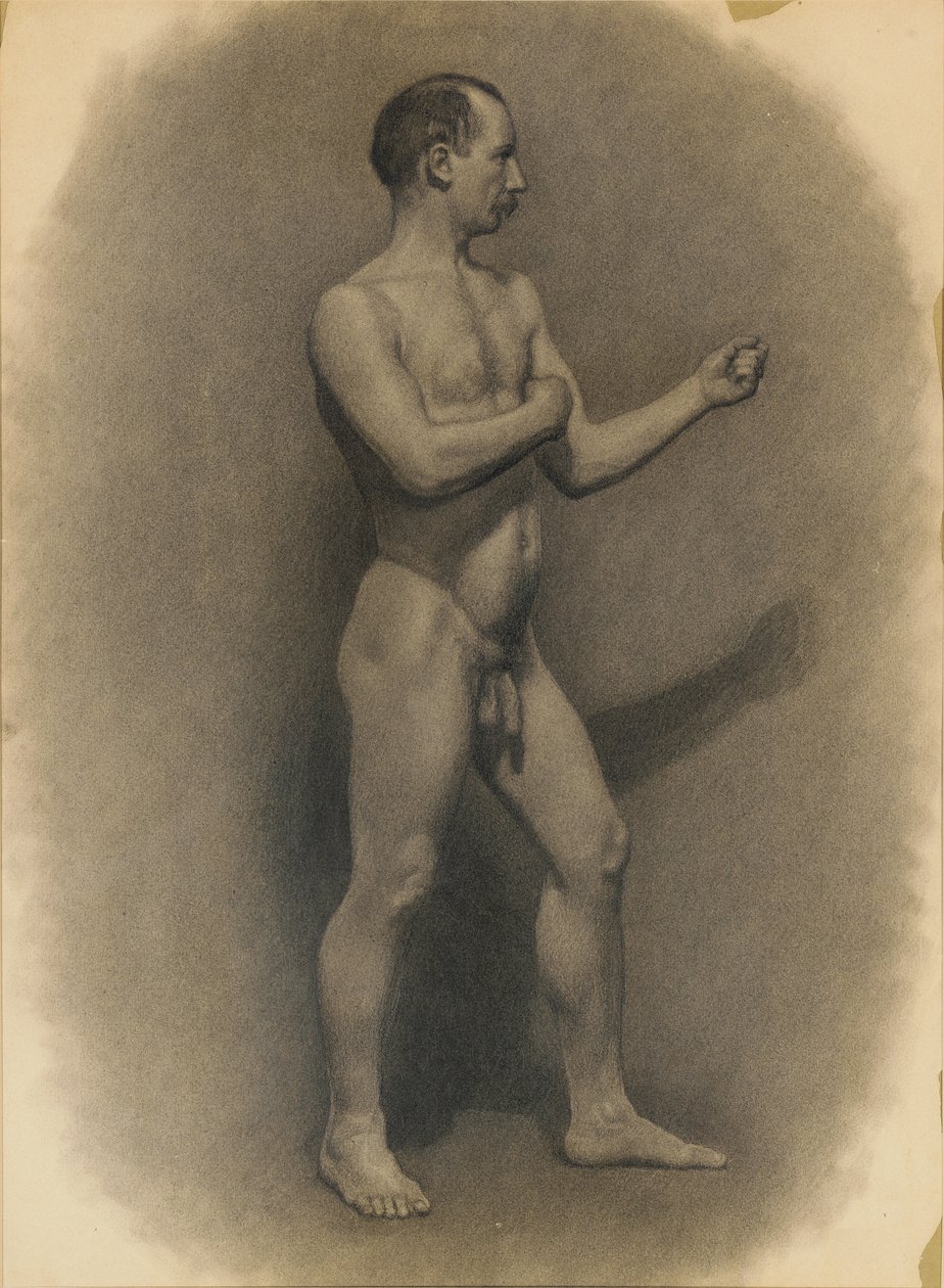 Study of the Male Figure, 1875 by Theodore Robinson