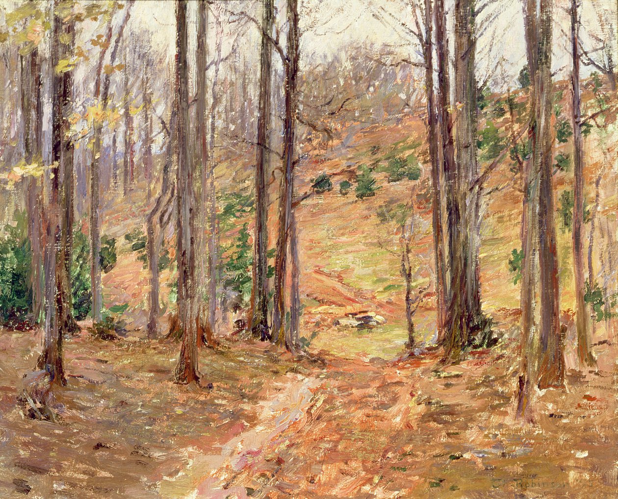 Virginia Woods by Theodore Robinson