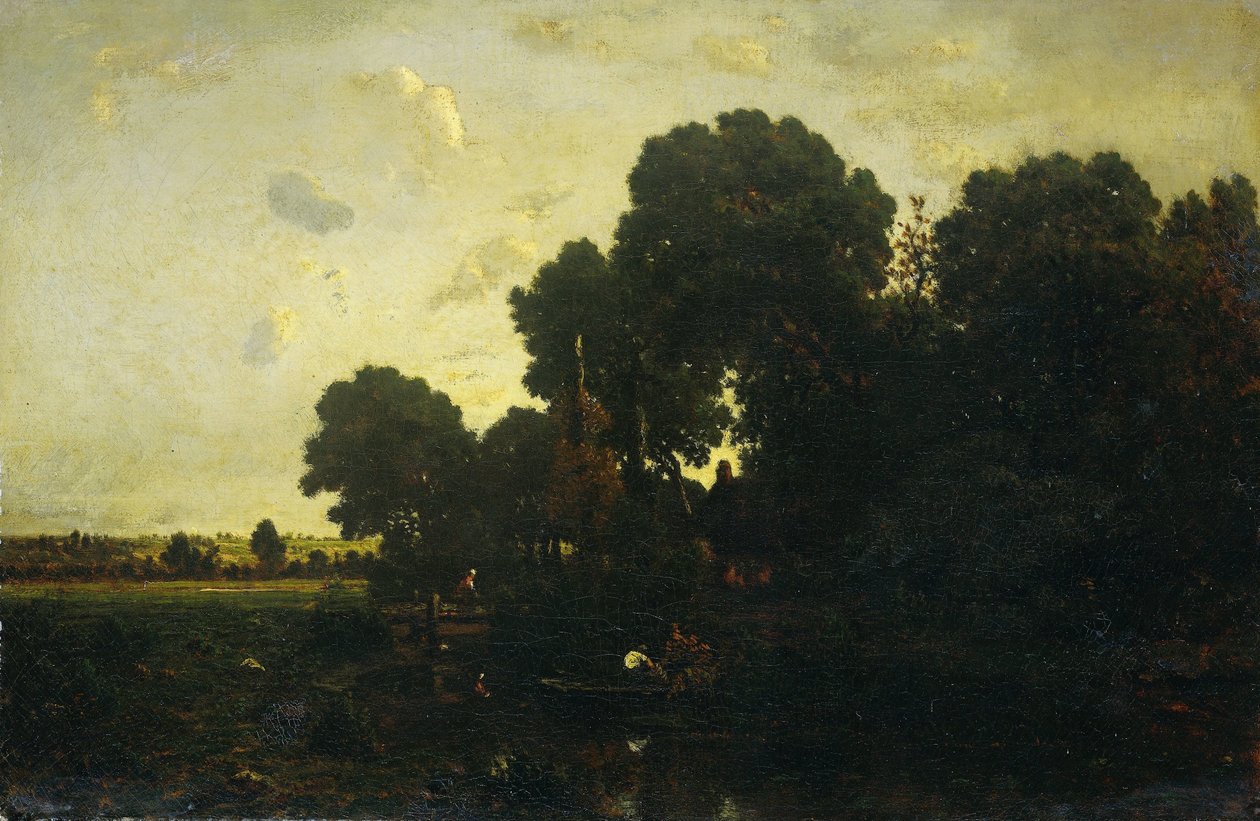 Twilight by Theodore Rousseau