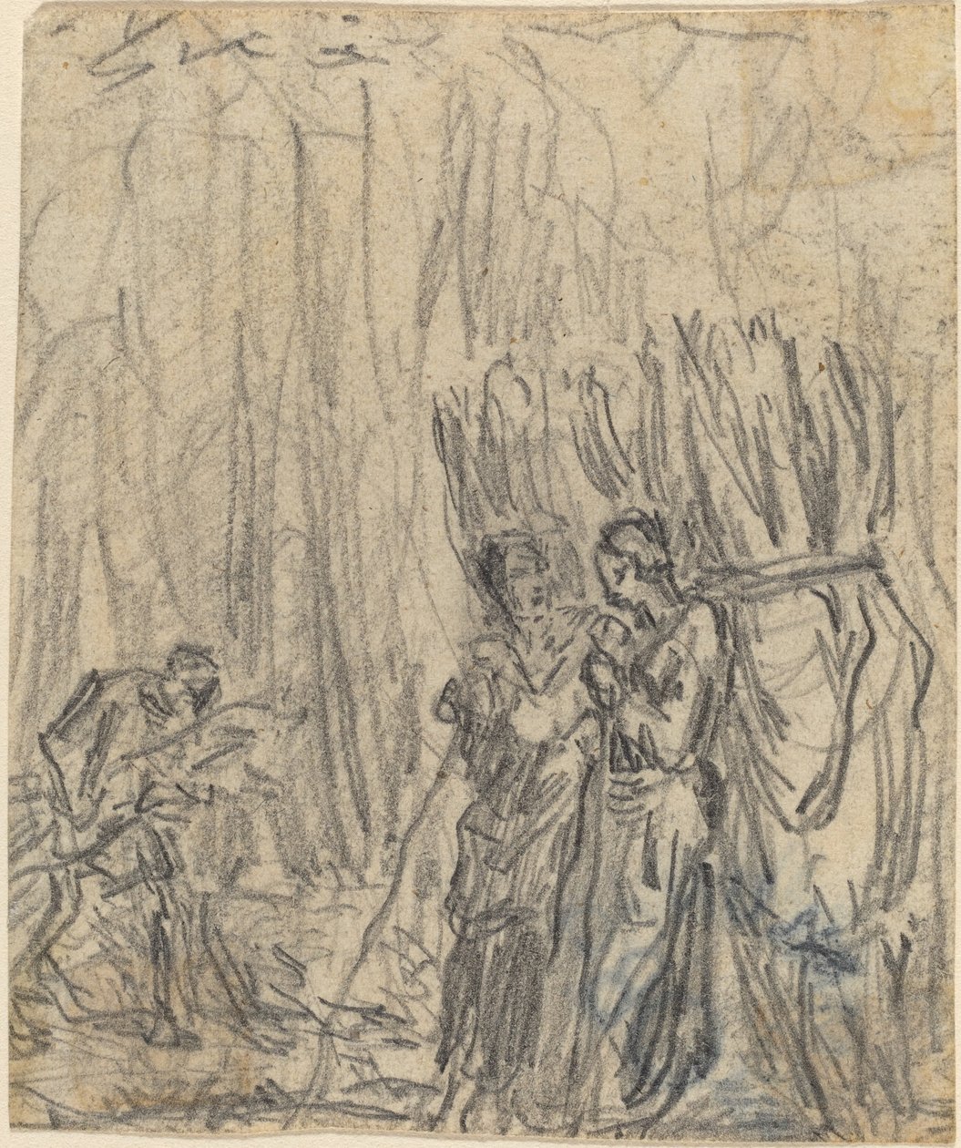 Gleaners by Theodore Rousseau