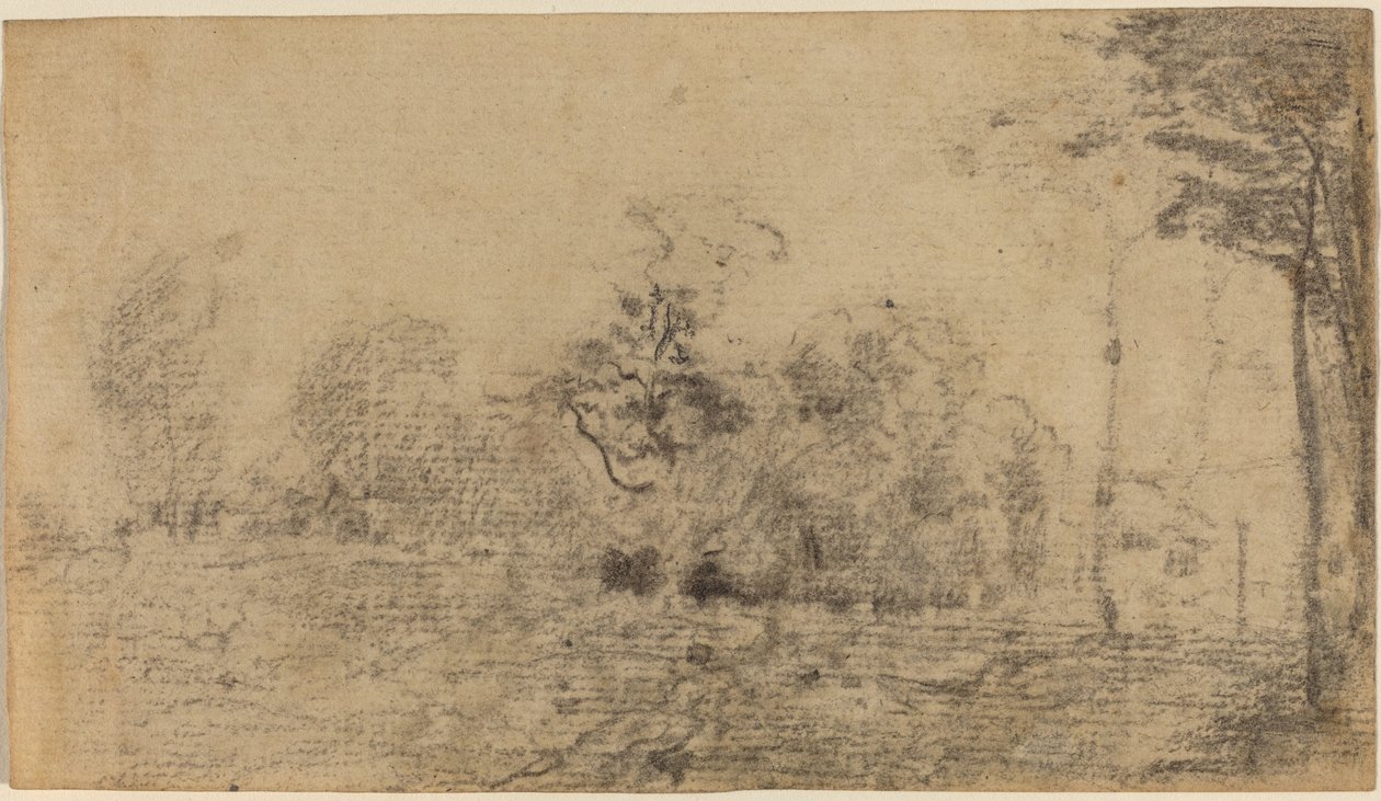 Landscape II by Theodore Rousseau