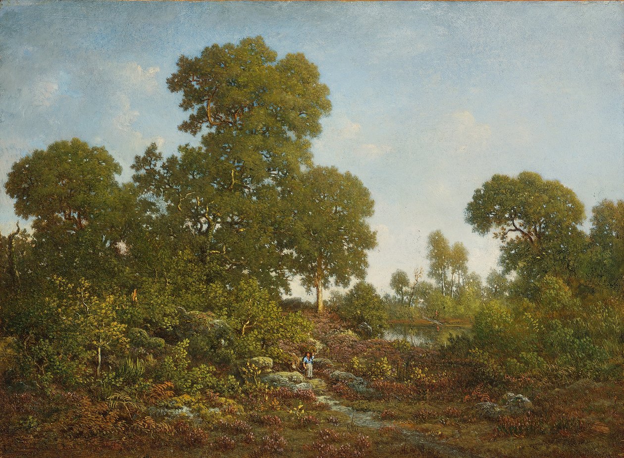 Springtime by Pierre Etienne Theodore Rousseau