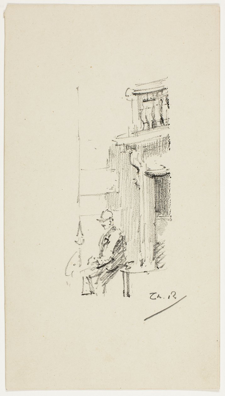 Figure and Doorway by Theodore Roussel
