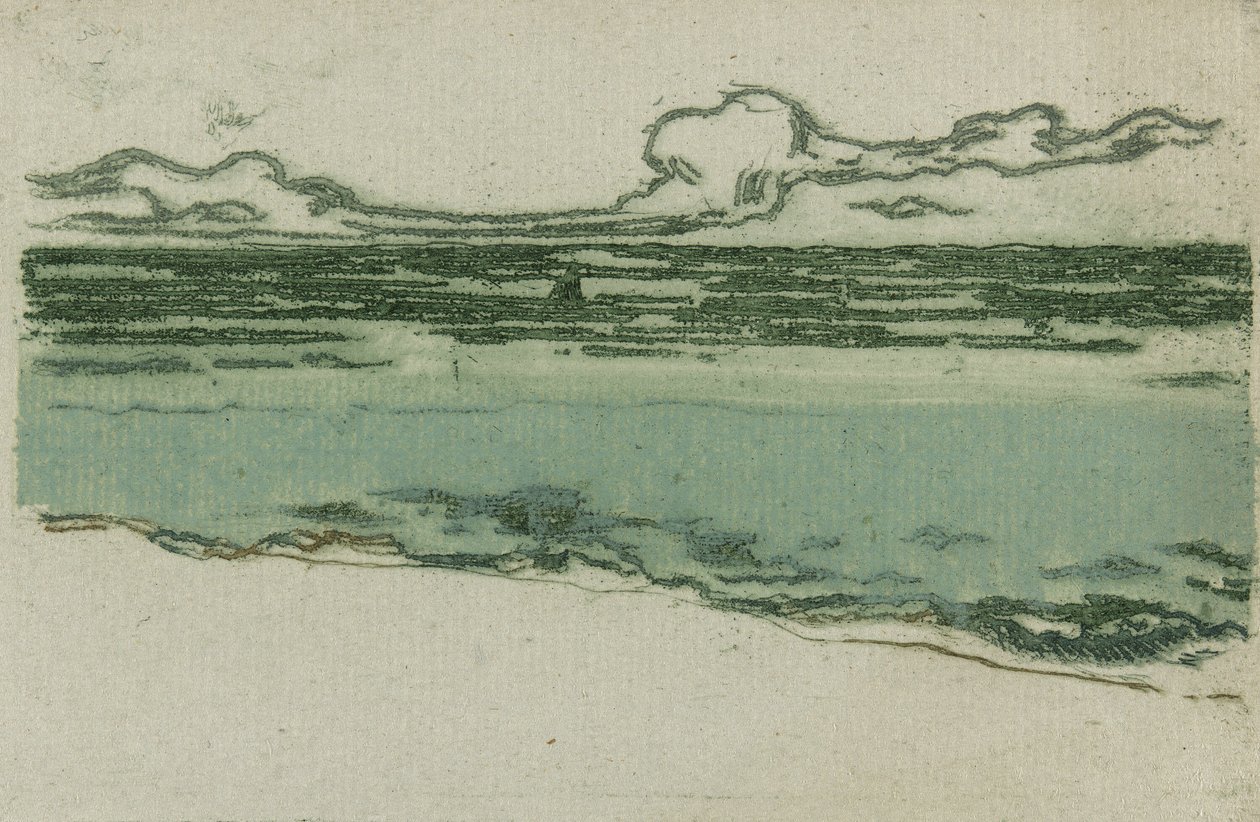 The Sea at Bognor by Theodore Roussel