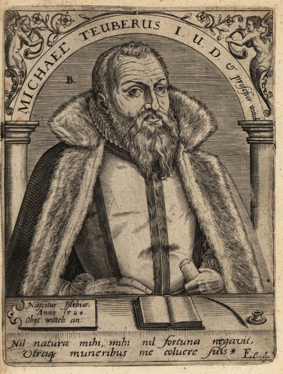 Michael Teuber by Theodore de Bry