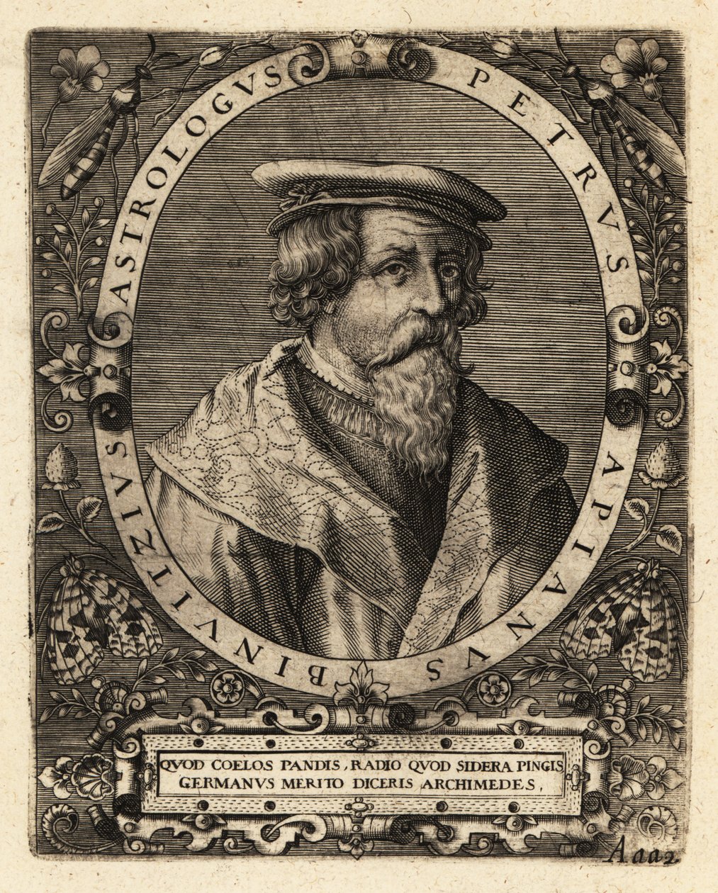 Peter Apian, German Astronomer by Theodore de Bry