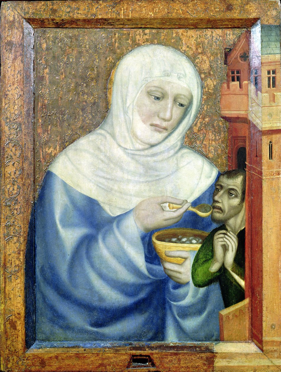 St. Elizabeth of Hungary by Theodoricus of Prague