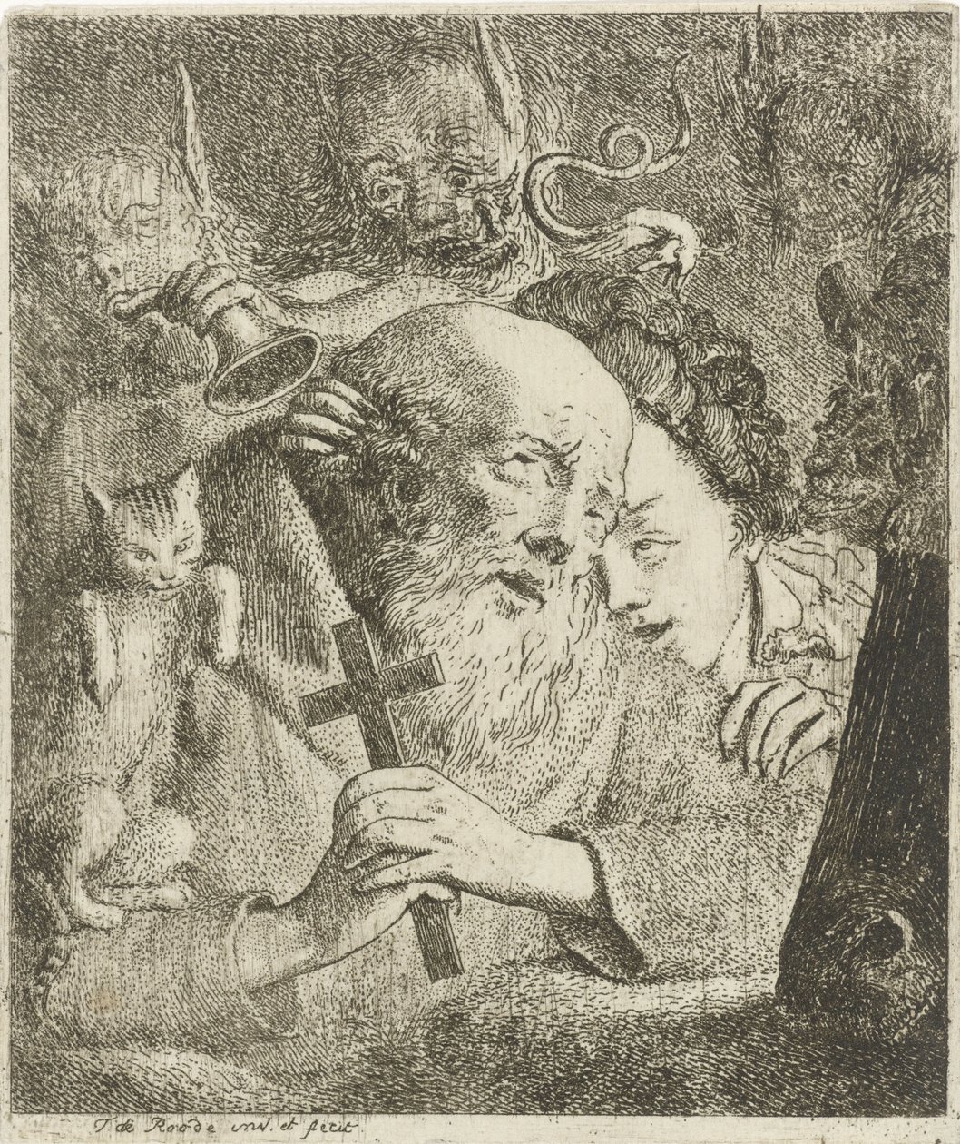 Temptation of Saint Anthony by Theodorus de Roode