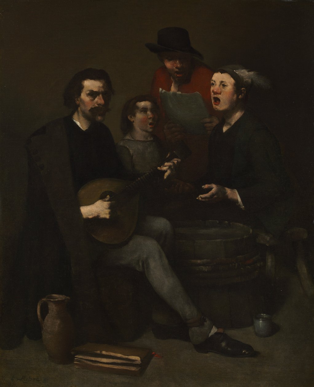 Singers by Theodule Ribot