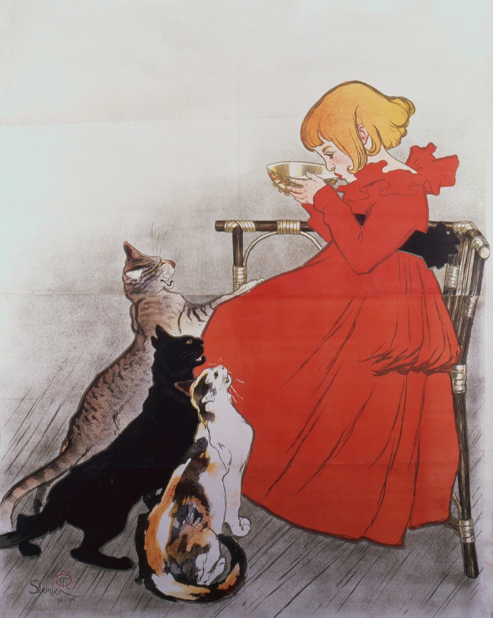 Pure Sterilized Milk from La Vingeanne by Théophile Alexandre Steinlen