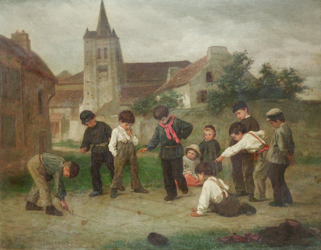 Hopscotch by Theophile Emmanuel Duverger
