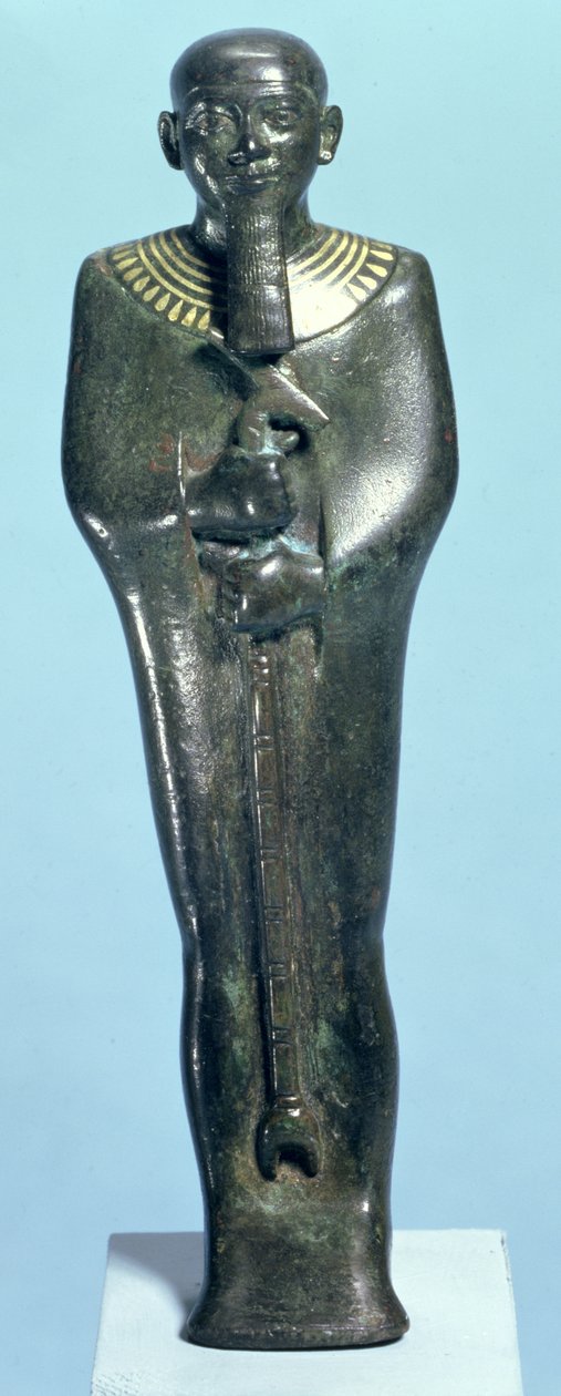 Figurine of the god Ptah by Third Intermediate Period Egyptian