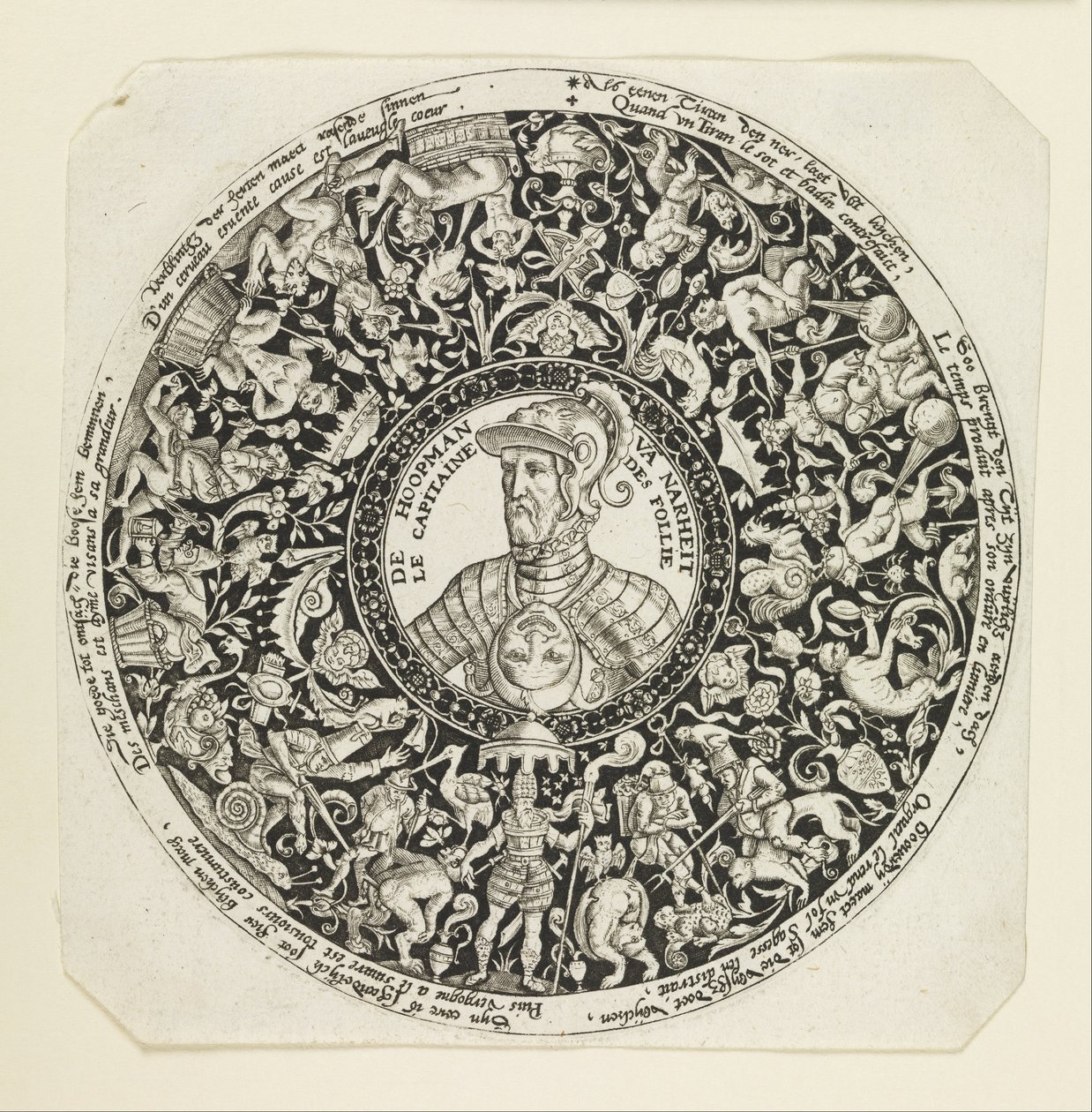 Le Capitaine des Follie by Theodore de Bry