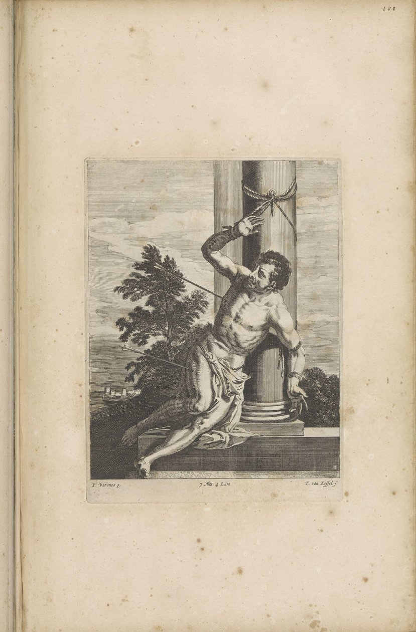 Martyrdom of St. Sebastian by Théodorus van Kessel
