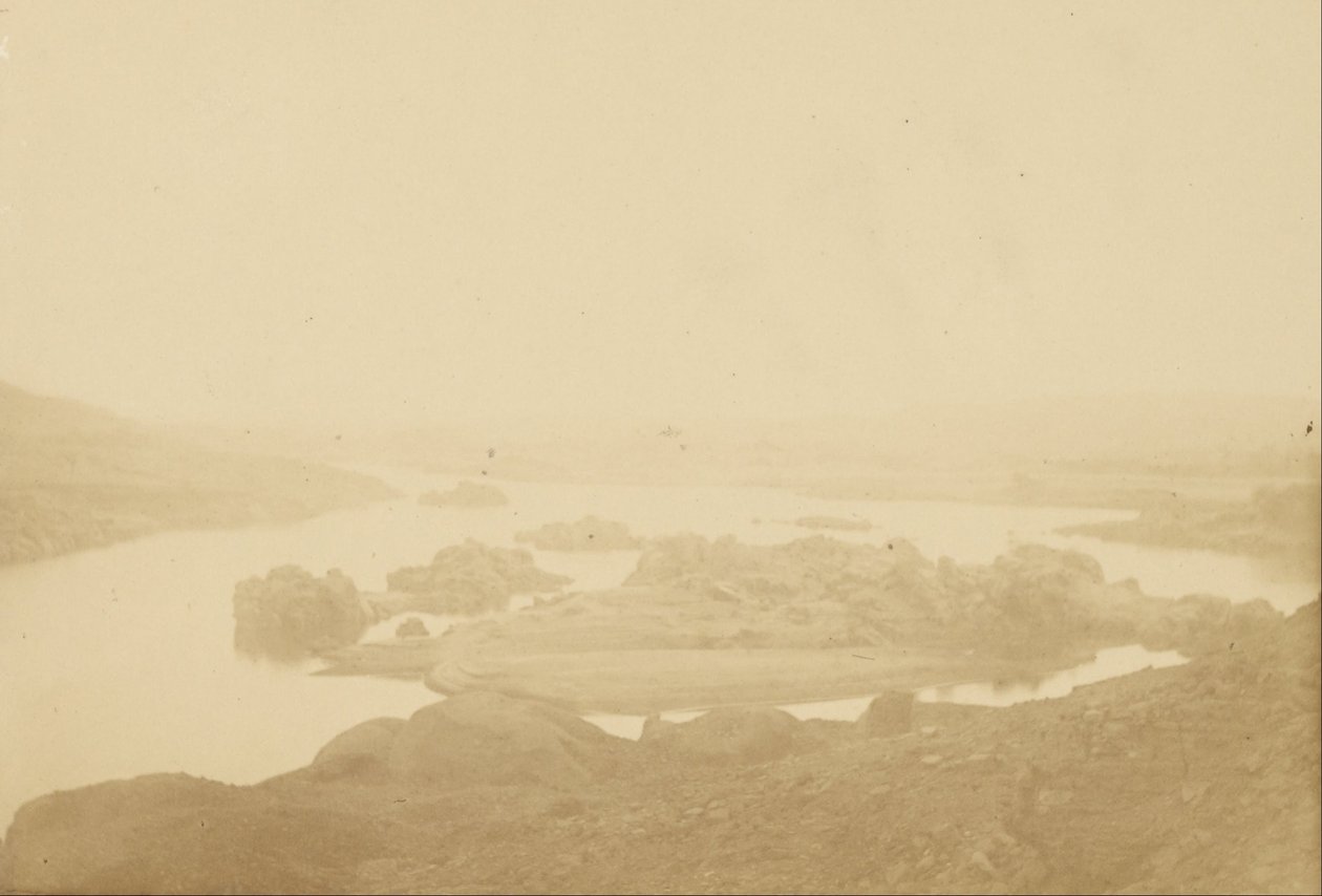 Egyptian Landscape by Théodule Devéria