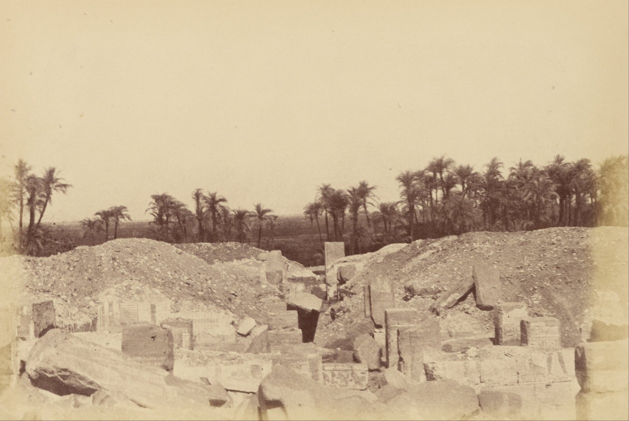 Abydos, Small Temple by Théodule Devéria