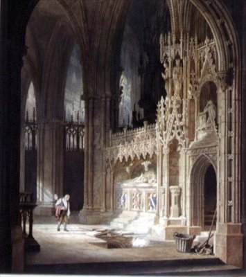 The Shrine by Thomas Allom