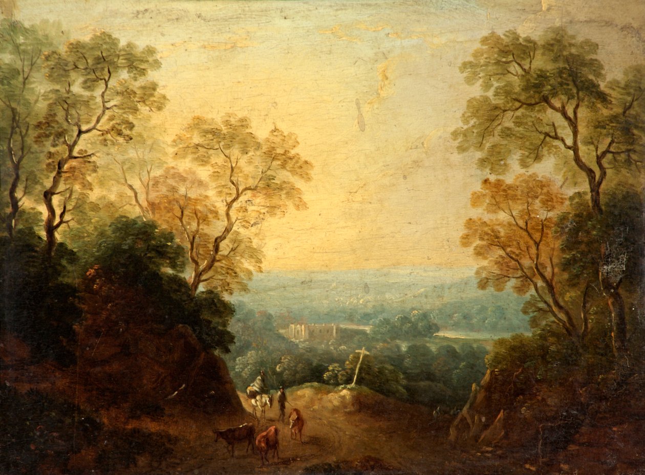 A View of Longleat by Thomas Barker of Bath