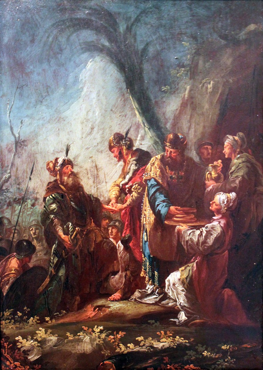 Abraham and Melchizedek by Thomas Christian Wink