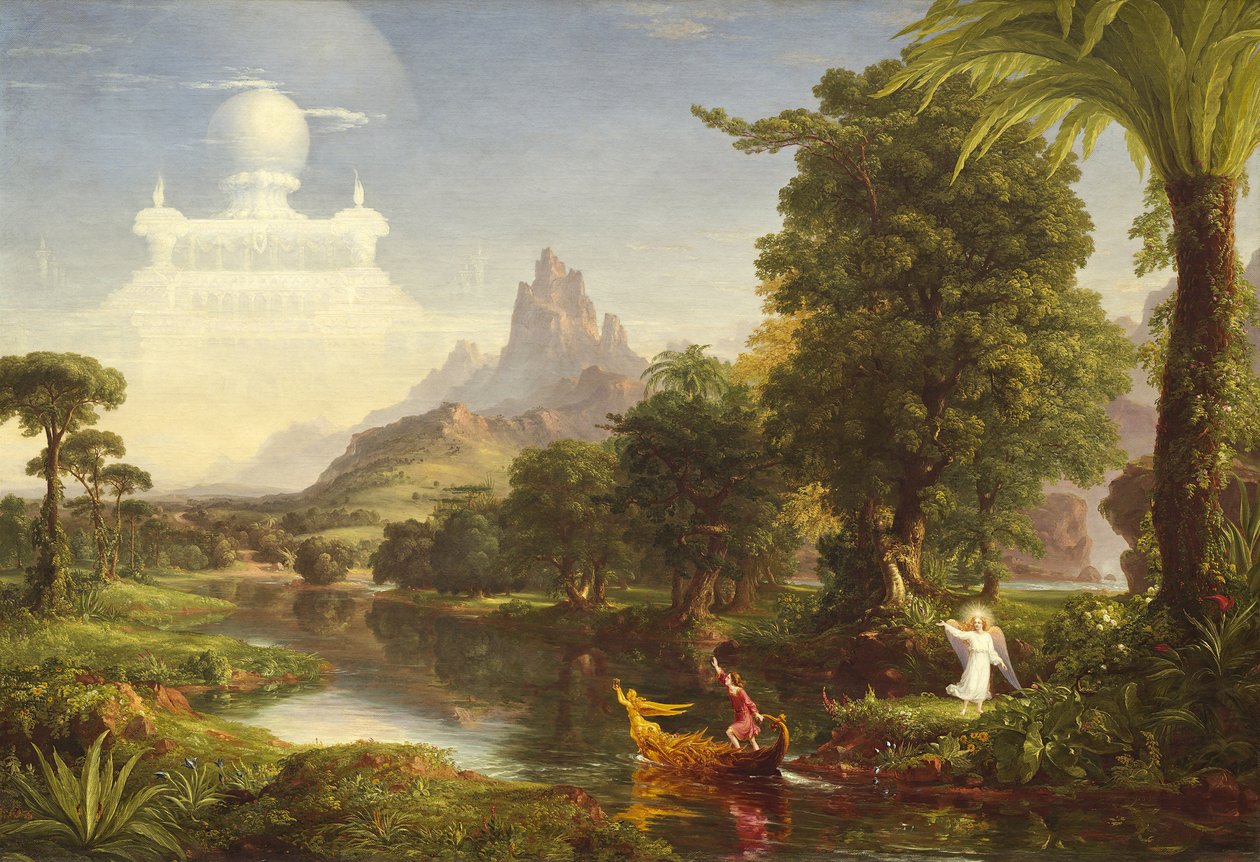 The Voyage of Life: Youth, 1842 by Thomas Cole