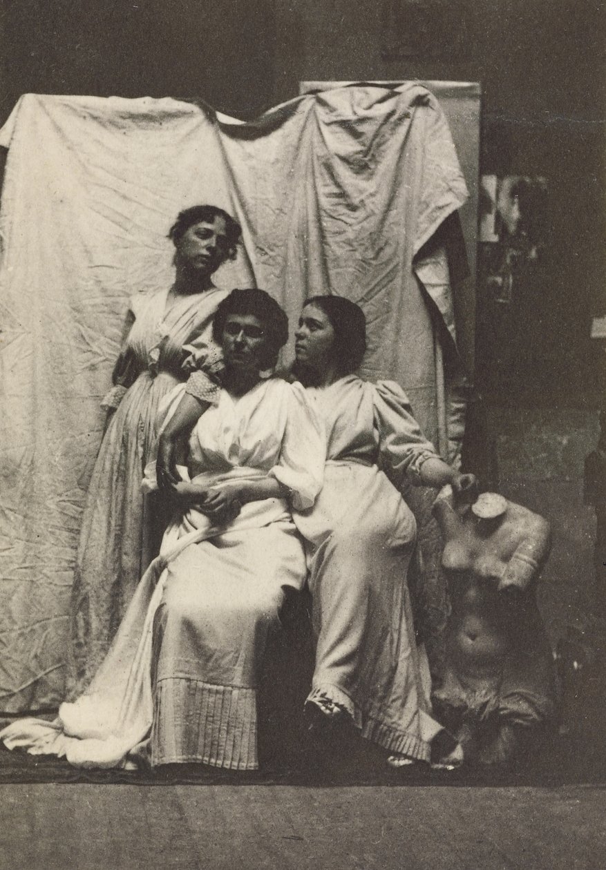 Cook Cousins in Classical Costume in Eakins