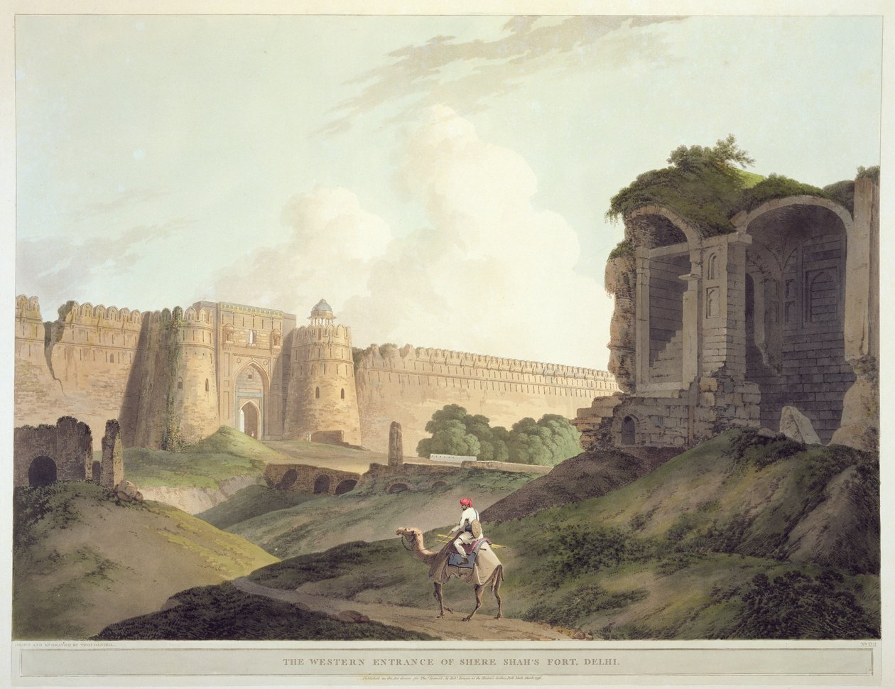 The Western Entrance of Shere Shah