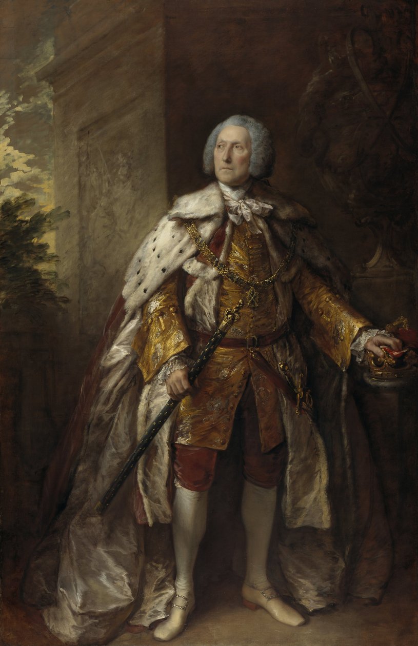 John Campbell, 4th Duke of Argyll, about 1693 by Thomas Gainsborough