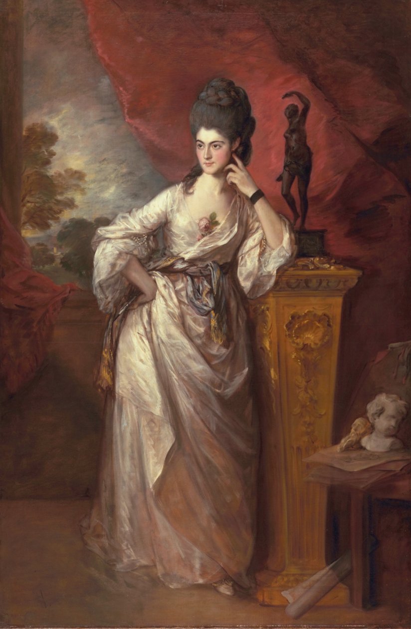 Penelope (Pitt), Viscountess Ligonier, 1770 by Thomas Gainsborough