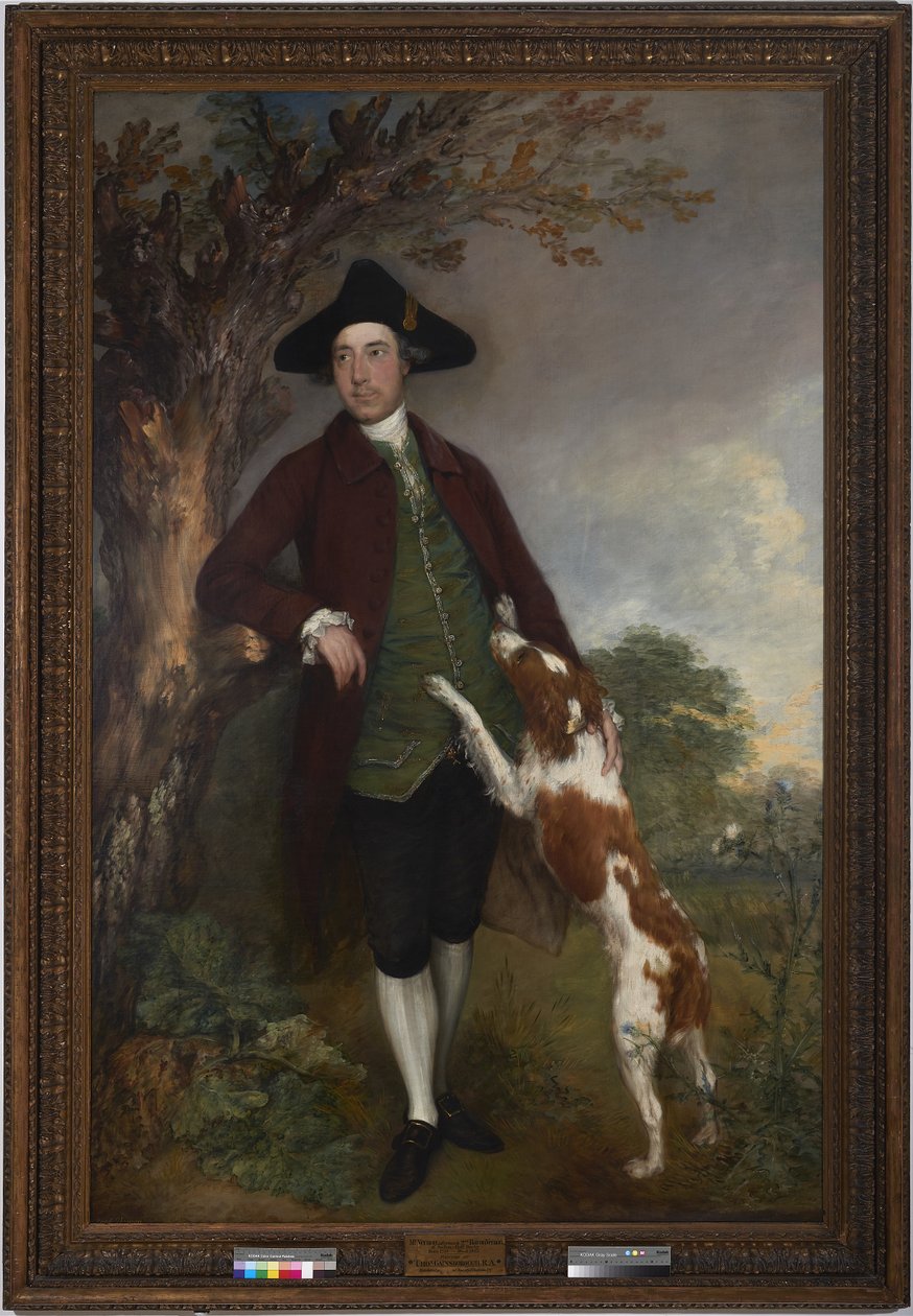 Portrait of George Venables Vernon, 2nd Lord Vernon, 1767 by Thomas Gainsborough