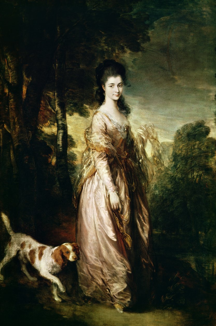 Portrait of Mrs. Lowndes-Stone, c.1775 by Thomas Gainsborough