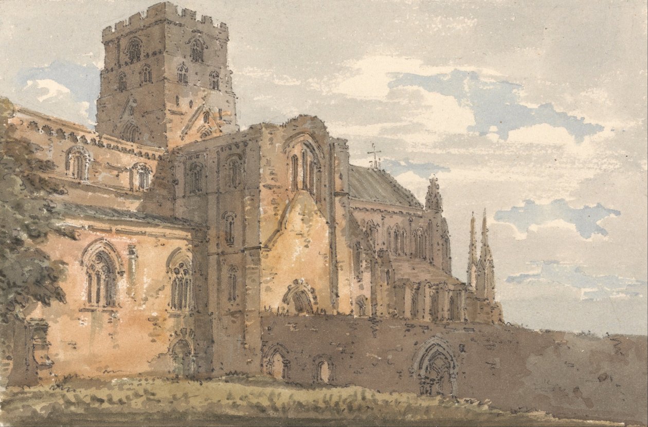 Carlisle Cathedral, Cumberland, from the South-west by Thomas Girtin