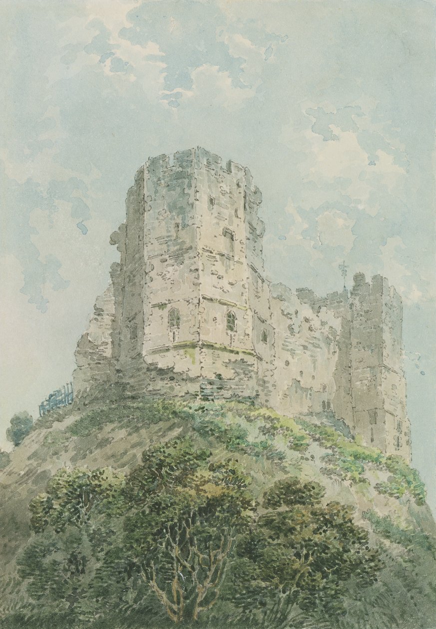 Lewes Castle by Thomas Girtin