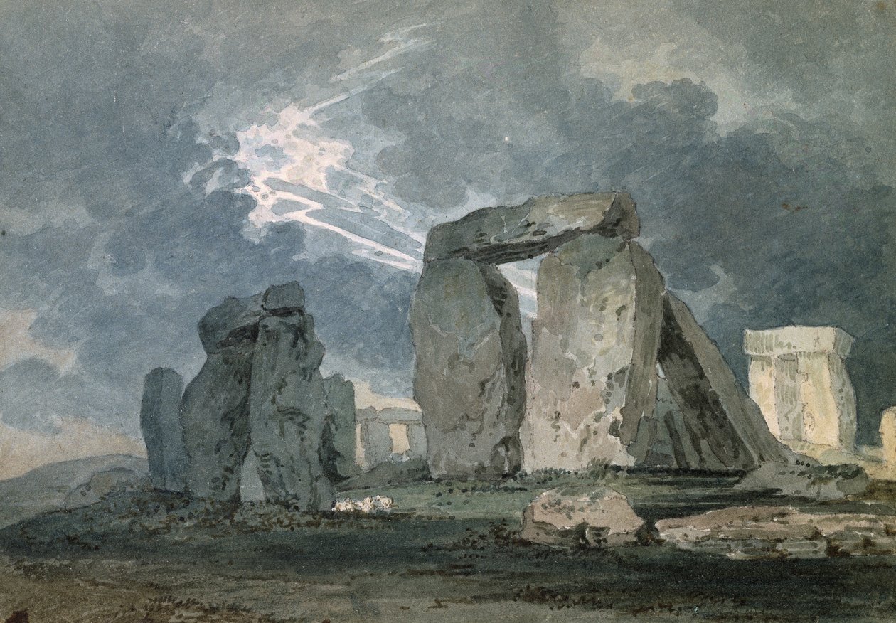 Stonehenge During a Thunderstorm by Thomas Girtin