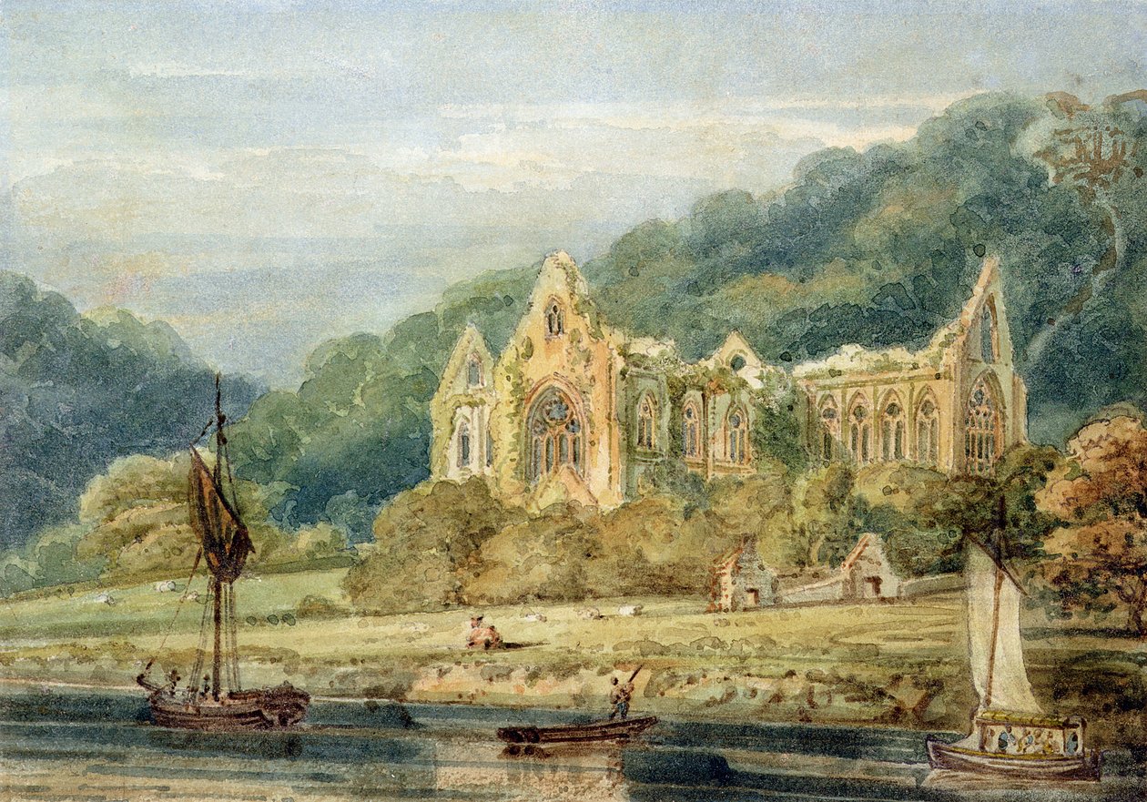 Tintern Abbey by Thomas Girtin