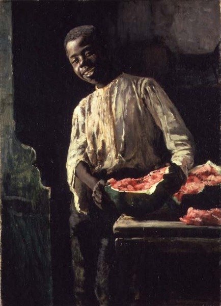 I Knowd It Was Ripe, c.1885 by Thomas Hovenden