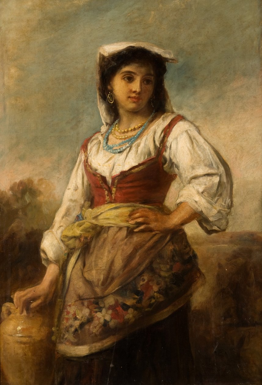 An Italian Girl by Thomas Kent Pelham