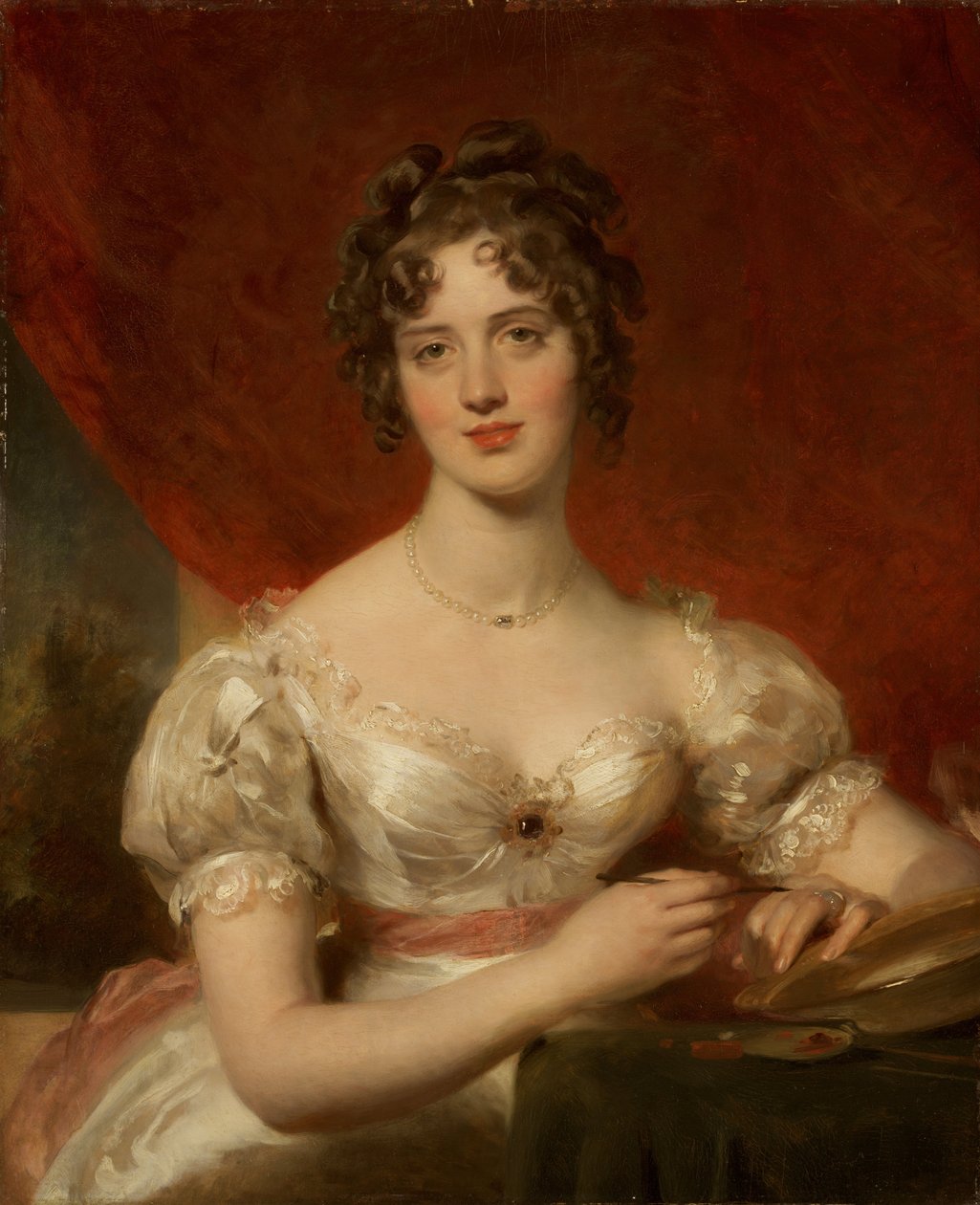 Portrait of Mary Anne Bloxam (later Mrs. Frederick H. Hemming) by Thomas Lawrence
