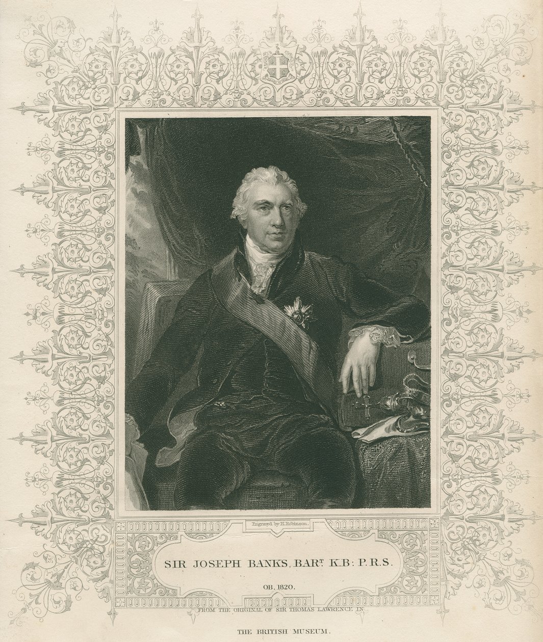 Sir Joseph Banks by Thomas Lawrence