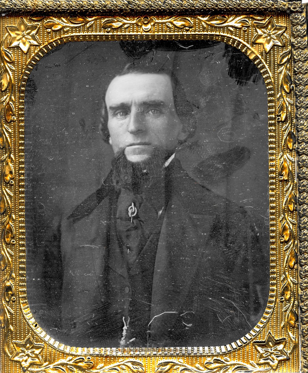 Portrait of Uriah Raub, a Carpenter in St. Louis by Thomas M. Easterly