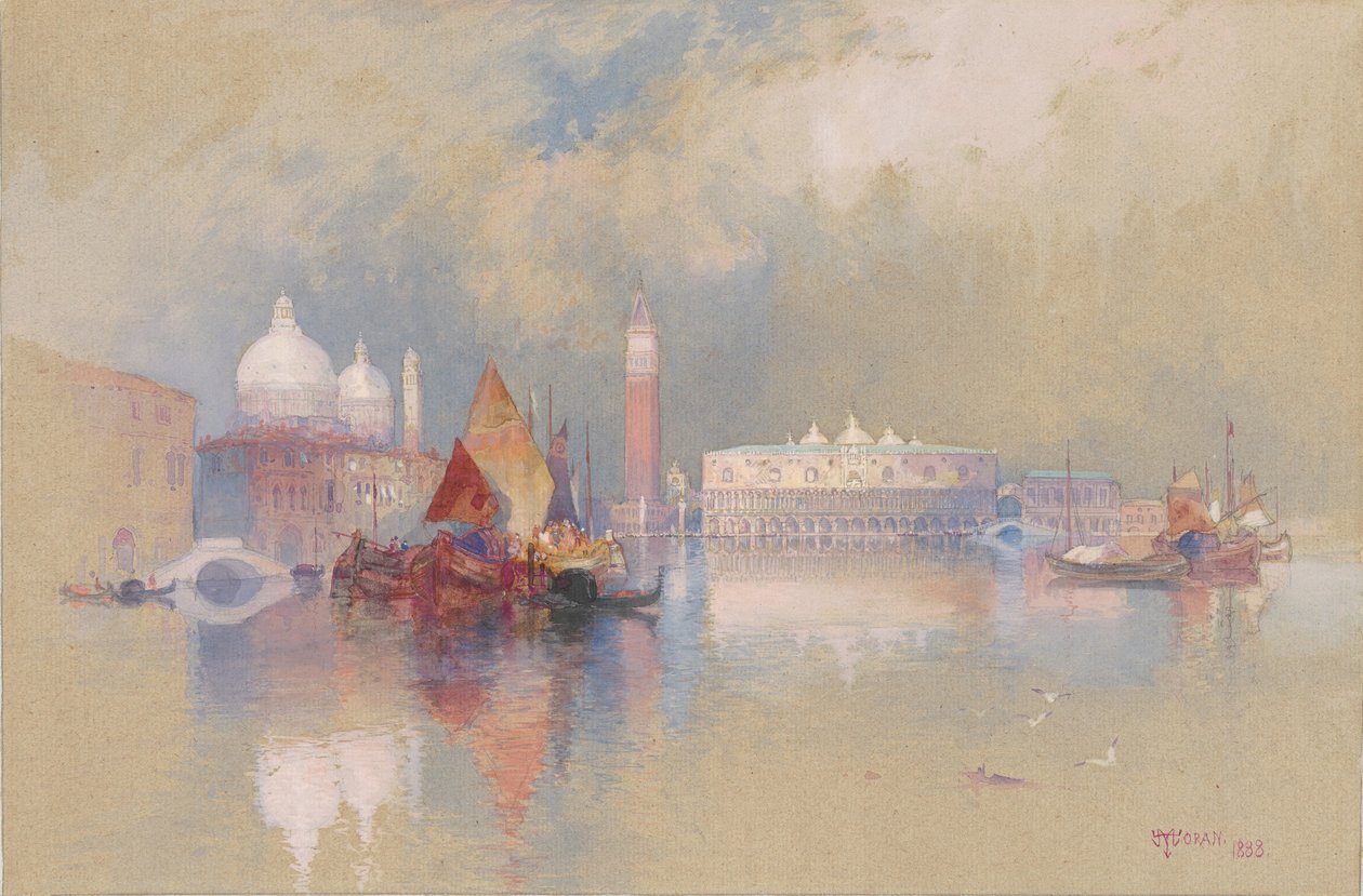 View of Venice (1888) by Thomas Moran