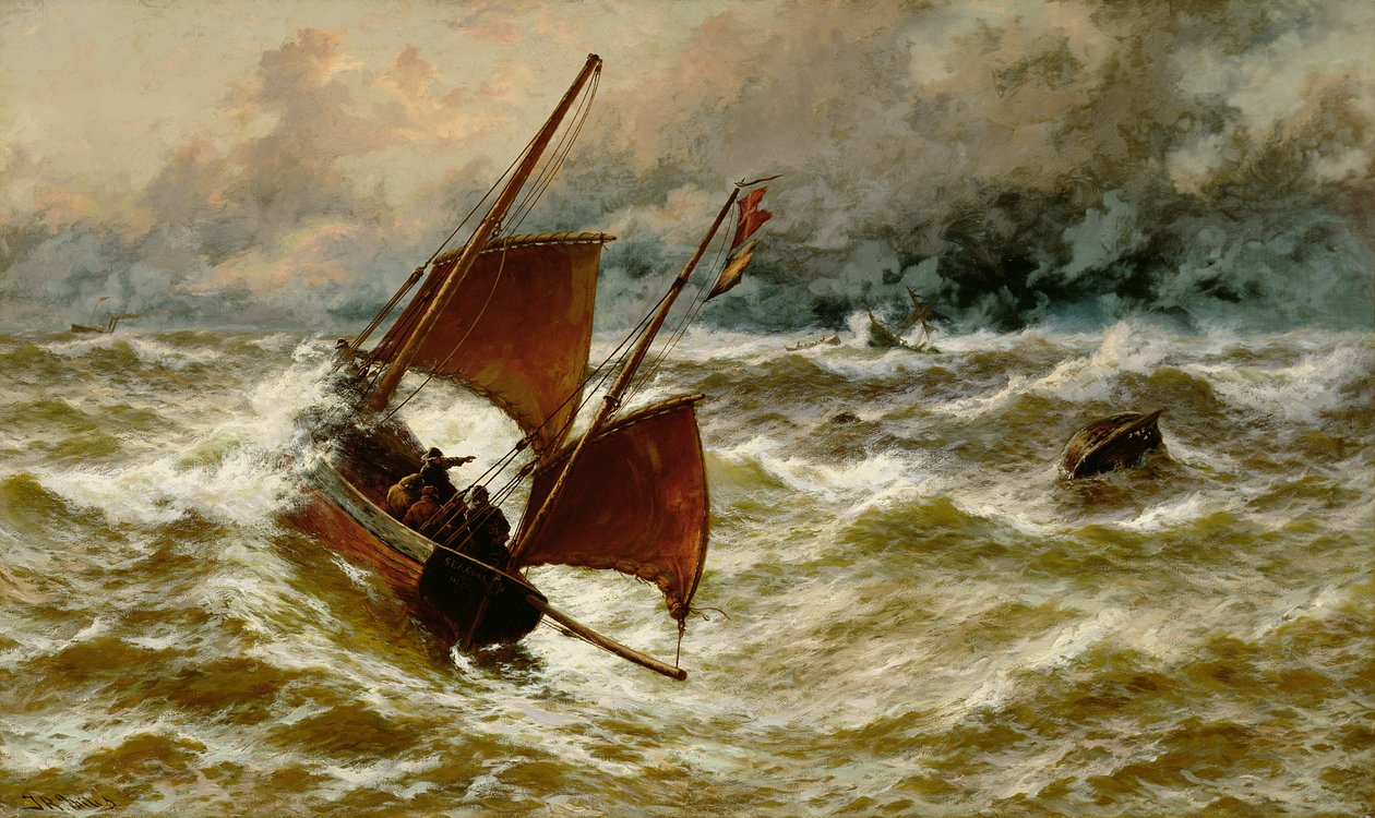 Daybreak on the Goodwins by Thomas Rose Miles