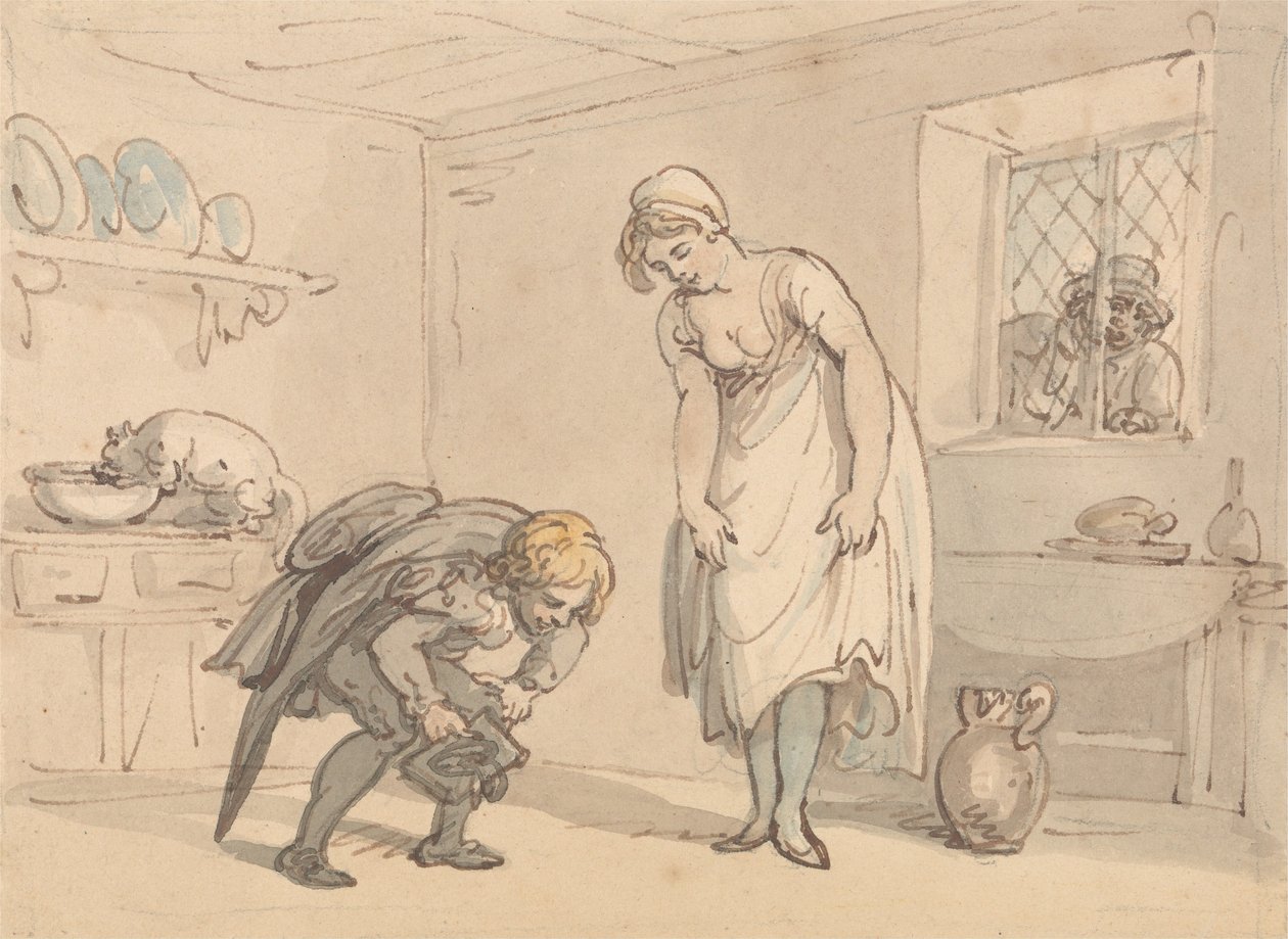 New Shoes by Thomas Rowlandson