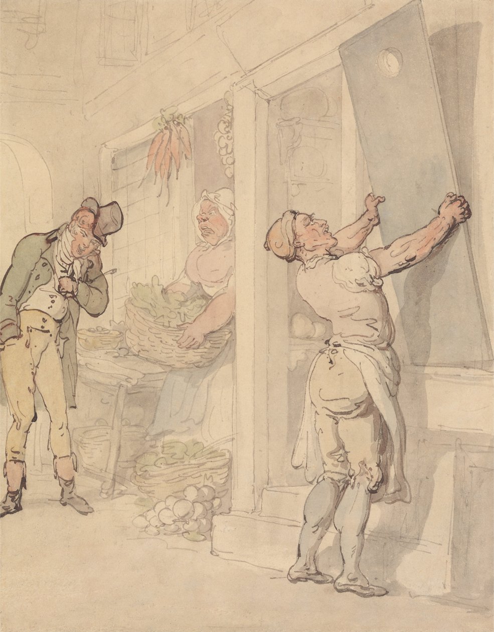 Outside the Greengrocer